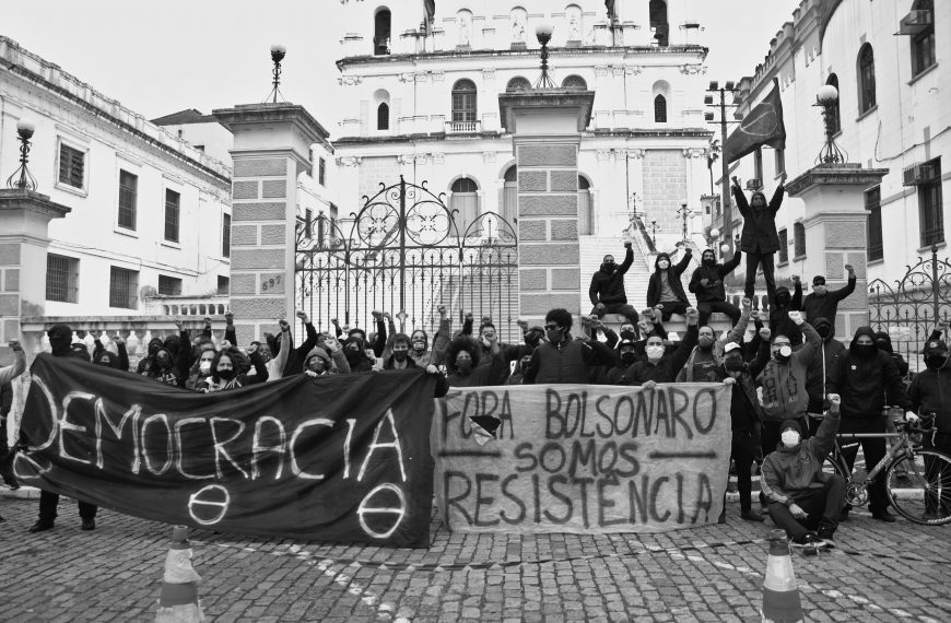 3º Ato Antifascista em Porto Alegre (24-05-2020)