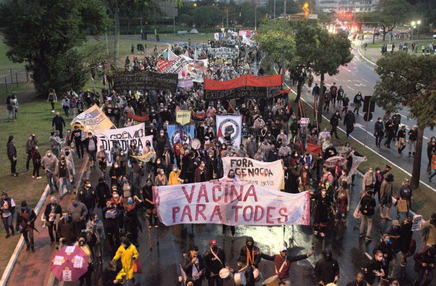 Ato Fora Genocidas – Porto Alegre (19-06-2021)